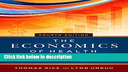 Books The Economics of Health Reconsidered, Fourth Edition Full Download