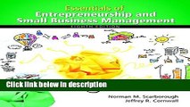 [PDF] Essentials of Entrepreneurship and Small Business Management (8th Edition) Book Online