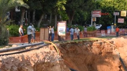 Antalya Doğalgaz Borusundaki Patlama Korkuttu