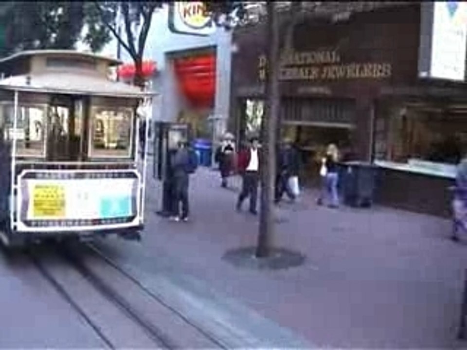 Cable car of san francisco
