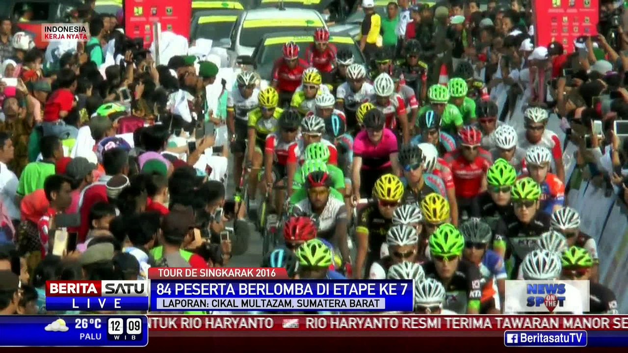 Etape Tujuh Tour de Singkarak 2016 Didominasi Tim Australia