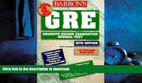 READ THE NEW BOOK Barron s GRE: Graduate Record Examination General Test (12th Edition) FREE BOOK