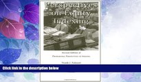 Big Deals  Perspectives on Equity Indexing, 2nd Edition of Professional Perspectives on Indexing