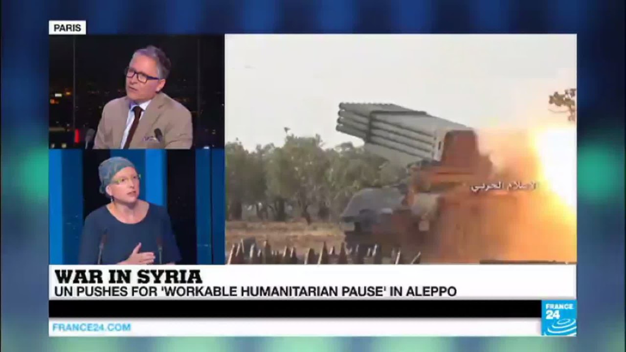 War in Syria: UN pushes for "workable humanitarian pause" in Aleppo