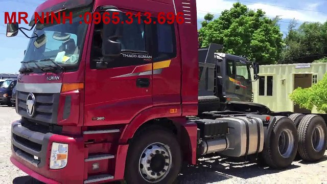 MR NINH:0965.313.696 XE ĐẦU KÉO THACO AUMAN FV380 TRƯỜNG HẢI,XE ĐẦU KÉO 3 TRỤC THACO AUMAN,XE ĐẦU KÉO AUMAN MÁY 380 PS