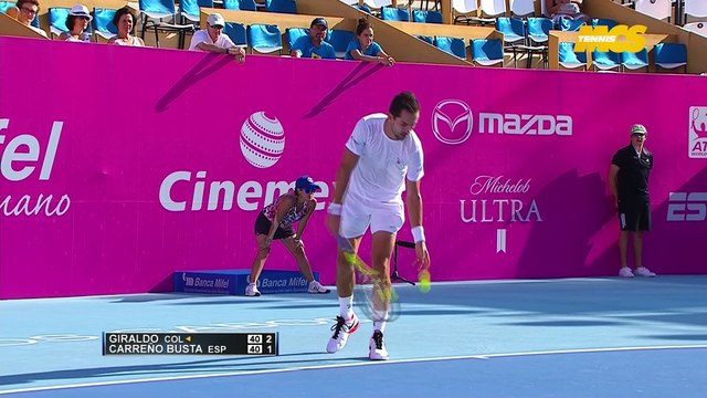 ATP Los Cabos - 1/4 - Carreño-Busta s'impose dans la douleur