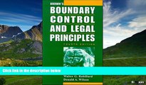 Must Have  Brown s Boundary Control and Legal Principles  READ Ebook Full Ebook Free