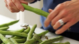 How to double pod broad beans