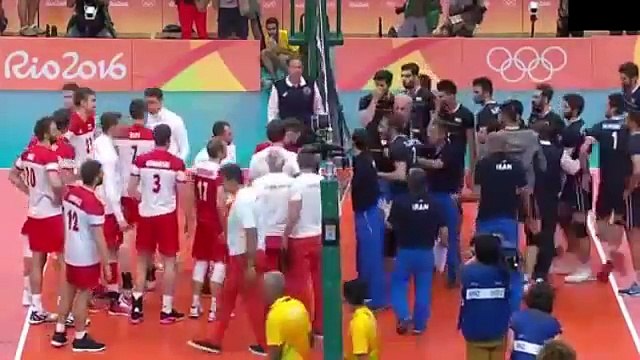 Mecz Polska Iran w Rio i awantura po meczu !