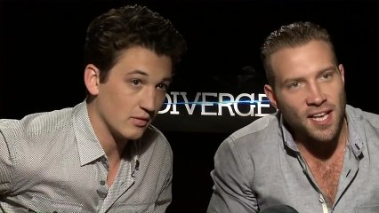 Divergente - Interview Jai Courtney et Miles Teller VO