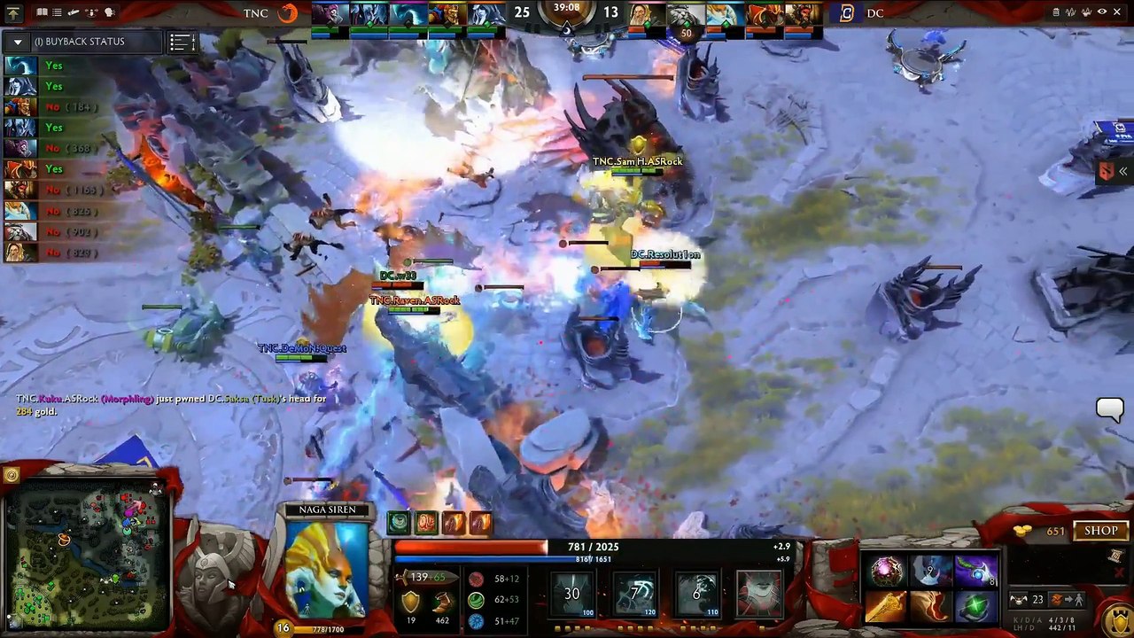 DC vs TNC Pro Team - Top 6 - TI6 Dota 2_8