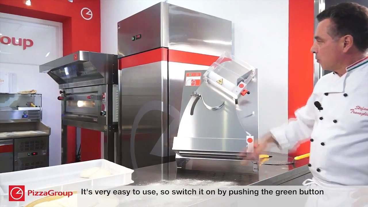 PIZZAGROUP Rolling Machine ENGLISH