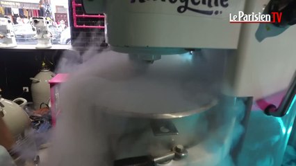 On a testé la glace à l'azote liquide