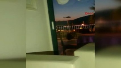 Marmaris Darbeci Askerleri Almaya Gelen Helikopterin Kaçış Anı Görüntüleri Ortaya Çıktı