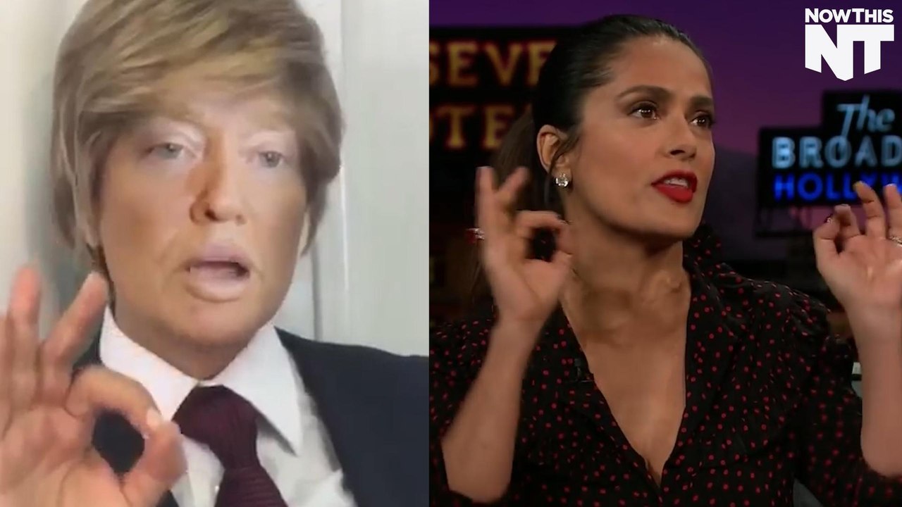 Salma Hayek Masterfully Trolls Trump