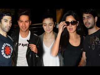 Airport Spotting 11th August 2016 | Katrina Kaif, Alia Bhatt, Sidharth Malhotra, Varun Dhawan