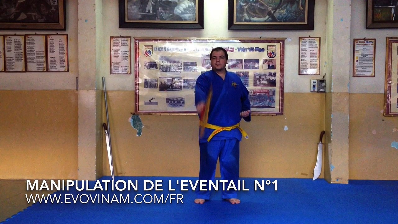 Exercice de manipulation de l'éventail n°1 ⎪evovinam.com