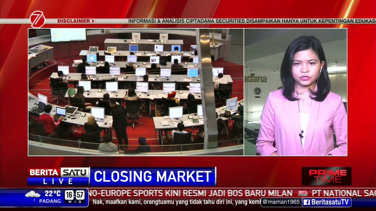 IHSG Ditutup di Zona Merah