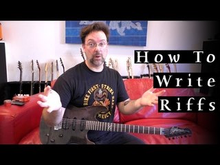 How To Write Riffs - Rob Chapman (Q&A)