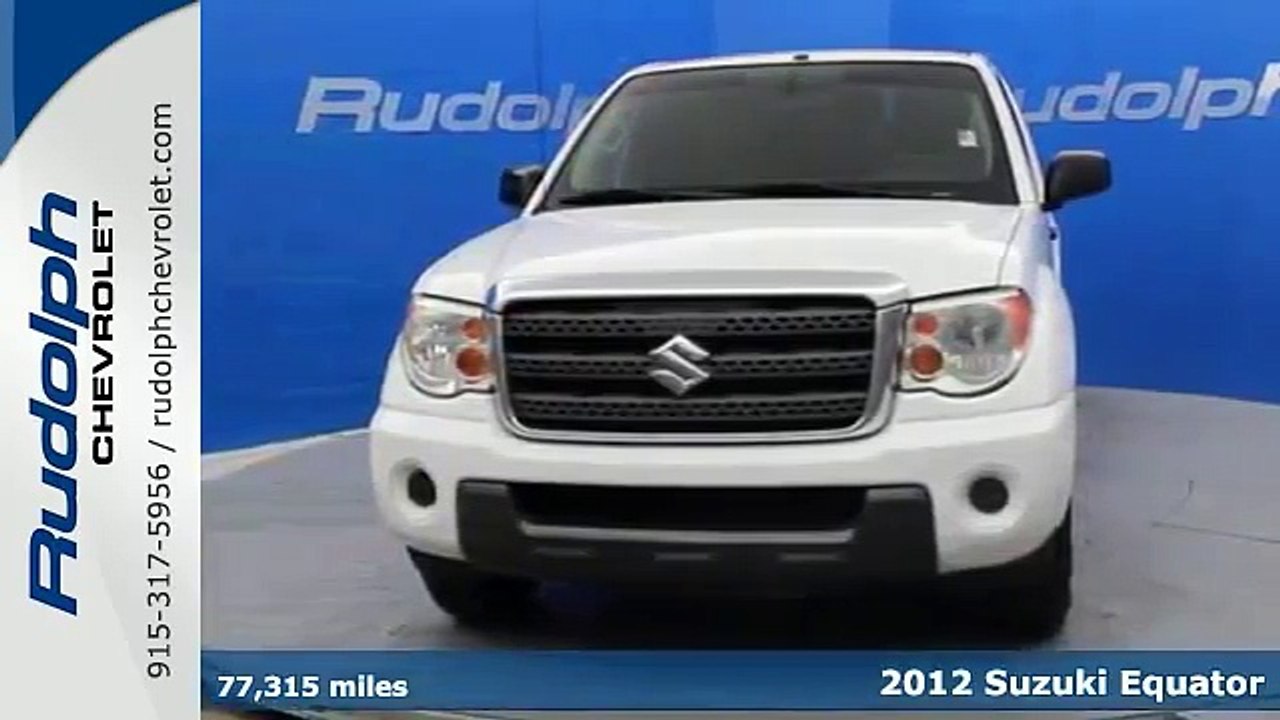 Used 2012 Suzuki Equator El Paso TX Horizon, TX #A60151B