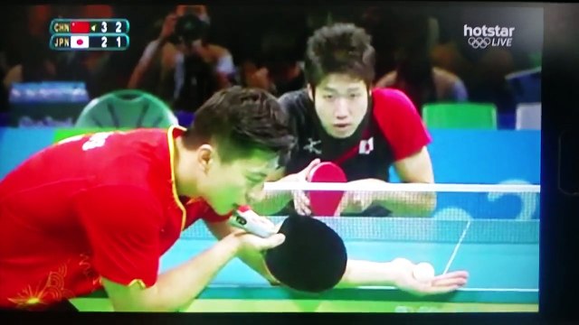 Epic TT Point - Ma Long vs Jun Mizutani - Rio Olympics 2016 Semifinals