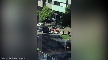 Two injured in shooting at shopping centre in Zaragoza