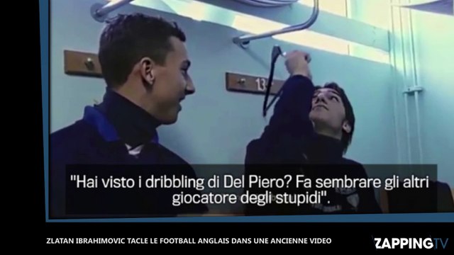 Zlatan Ibrahimovic à Manchester United : Il tacle le football anglais dans une vieille vidéo