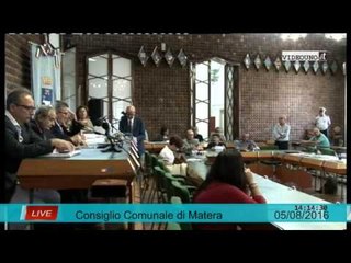 Consiglio Comunale 05 agosto 2016 punto 8 rete siti unesco