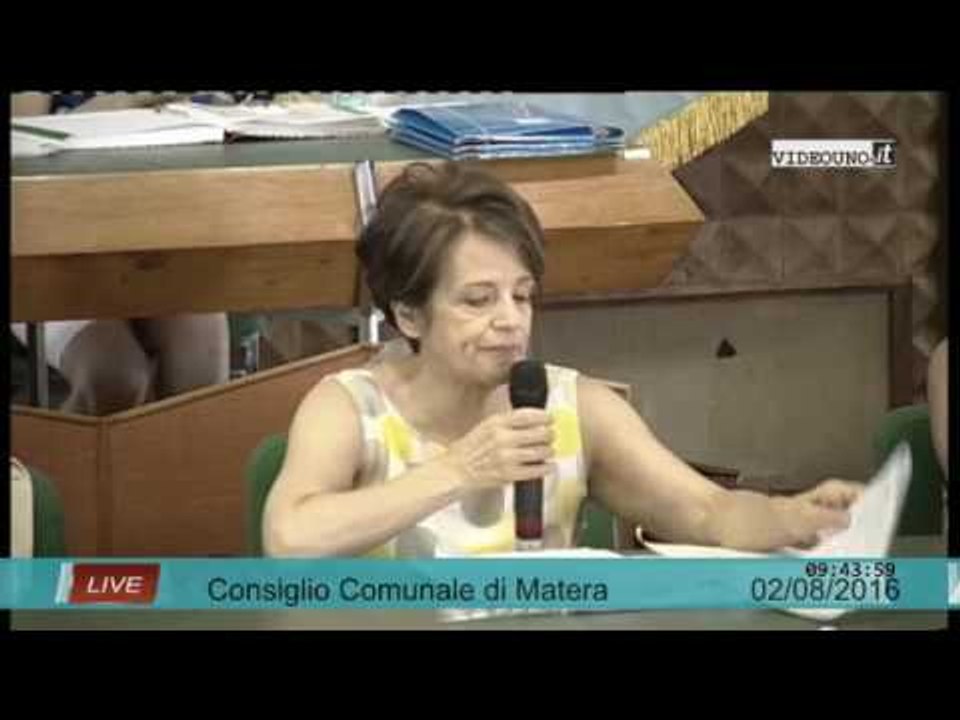 Consiglio Comunale 02 agosto 2016 INTEGRALE