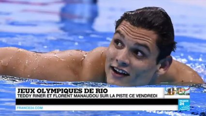Rio 2016 : Teddy Riner et Florent Manaudou en course pour des médailles ce vendredi !