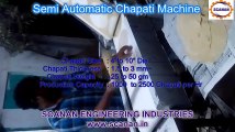 Semi Automatic Chapati Machine