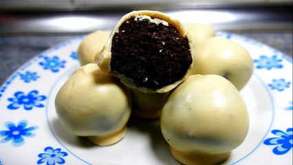 Home Made Oreo Balls-Oreo Chocolate Balls