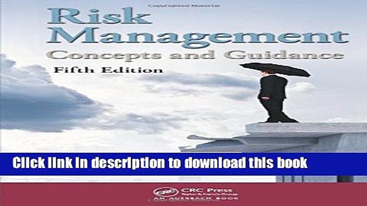 [Download] Risk Management: Concepts and Guidance, Fifth Edition Paperback Free