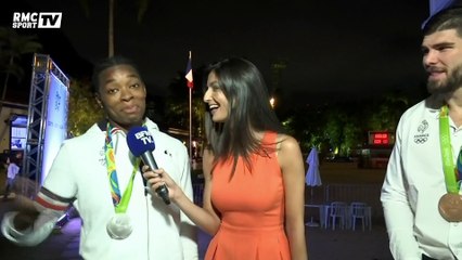 JO - La judokate Audrey Tcheuméo explique le "Tcheuméo style"