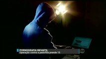 Operação contra pornografia infantil prende 15 pessoas