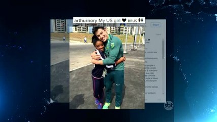 Namoro ou amizade? Relação entre ginastas está dando o que falar