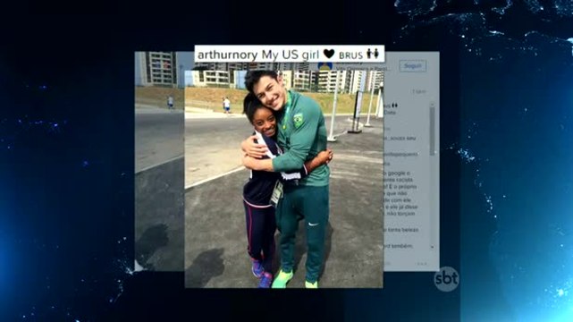Namoro ou amizade? Relação entre ginastas está dando o que falar