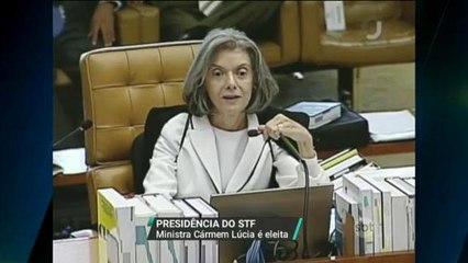 Ministra Cármen Lúcia é eleita presidente do Supremo