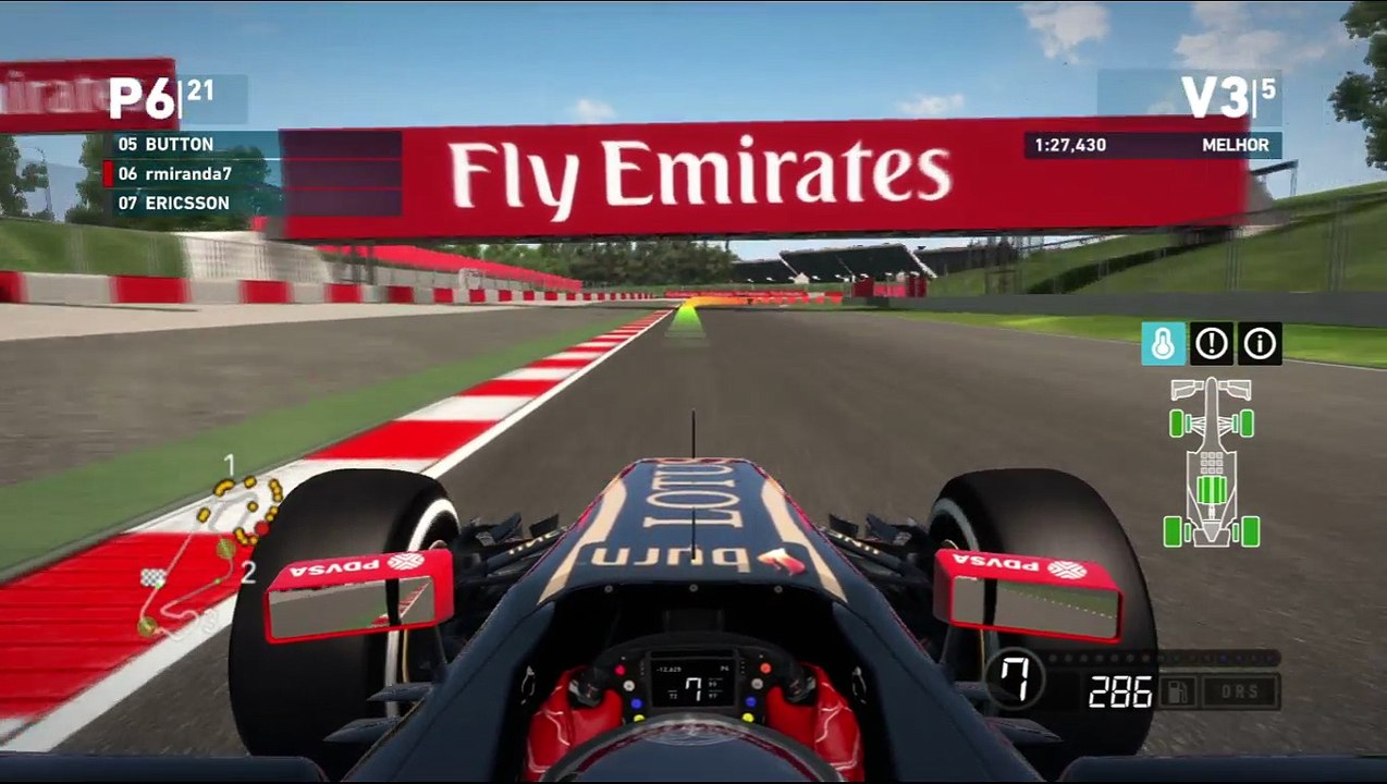 PS3 F1 2014 GP Espanha 05082016