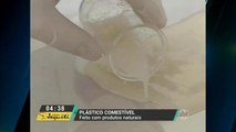 Pesquisadores da Unesp criam plástico comestível