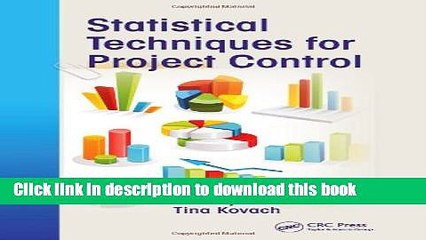 [Download] Statistical Techniques for Project Control (Industrial Innovation Series) Kindle Online