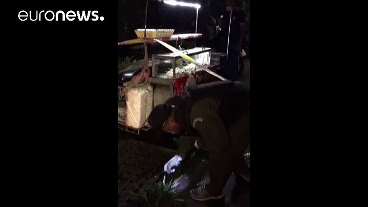 Bombe in hua hin touristen-ressort in thailand