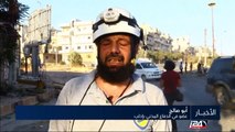 استمرار المعارك في حلب تزامنا مع سقوط قتلى وجرحى بقصف جوي في إدلب