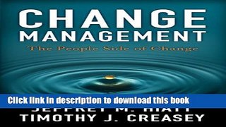 [Popular] Change Management: The People Side of Change Kindle Collection
