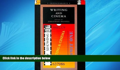 For you Writing and Cinema (Crosscurrents)