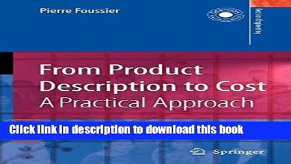 [Download] From Product Description to Cost: A Practical Approach: Volume 1: The Parametric