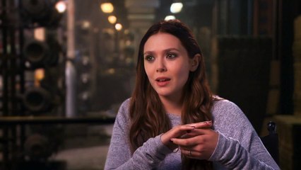 Avengers : L&#039;Ere d&#039;Ultron - Interview Elizabeth Olsen VO