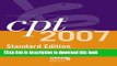 [Popular Books] CPT Softbound Edition 2007 (Current Procedural Terminology (CPT) Standard) Free