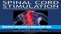 [PDF] Spinal Cord Stimulation Implantation: Percutaneous Implantation Techniques Download Online
