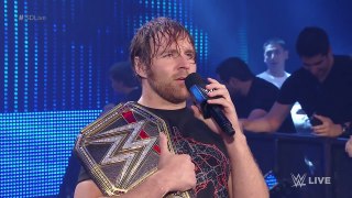 Dolph Ziggler superkicks Dean Ambrose during Bray Wyatt altercation- SmackDown Live, Aug. 9, 2016 -